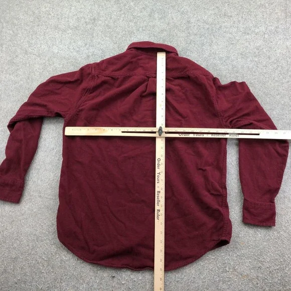 Eddie Bauer Shirt Mens Medium Cotton Flannel Lot Of 4 Button Up Relaxed Fit - Picture 3 of 9